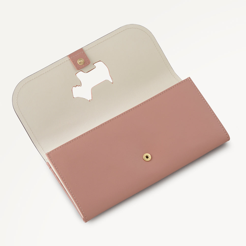 Sudlow Street - Protect Large Flapover Wallet Carnation - 114060