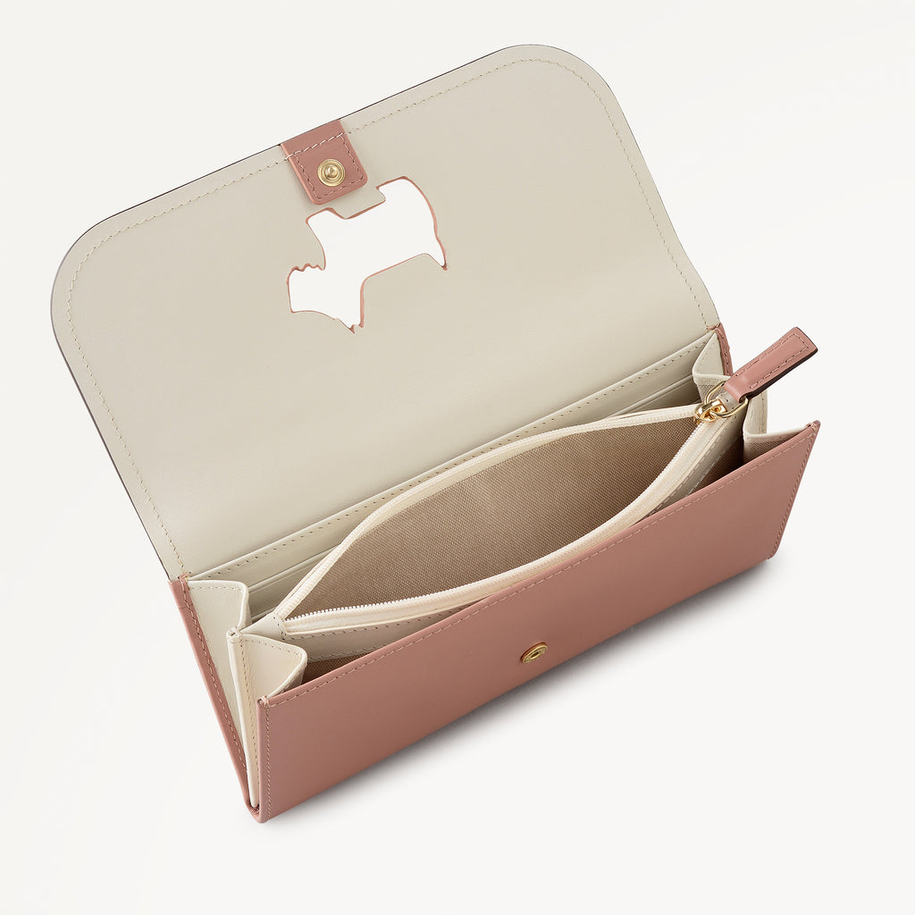 Sudlow Street - Protect Large Flapover Wallet Carnation - 114060