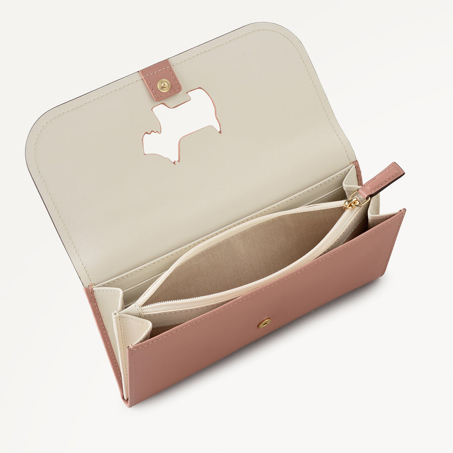 Sudlow Street - Protect Large Flapover Wallet Carnation - 114060