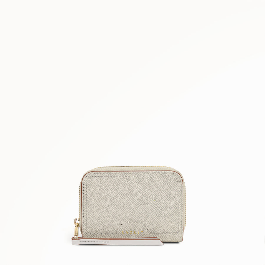 Bramwell Lane Small Zip Around Purse Shell - 114081