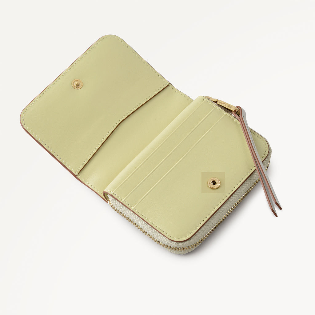 Bramwell Lane Small Zip Around Purse Shell - 114081