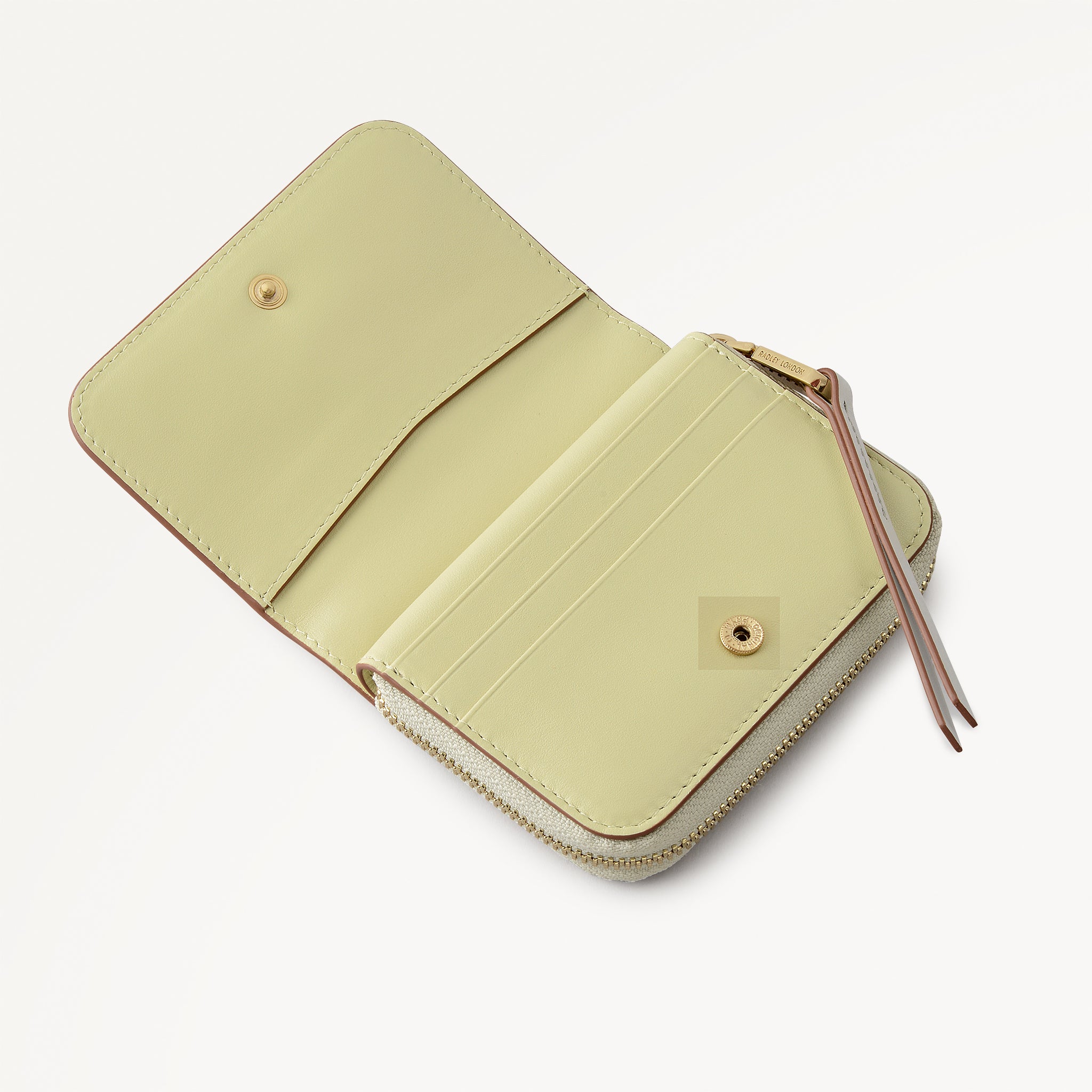 Bramwell Lane Small Zip Around Purse Shell - 114081
