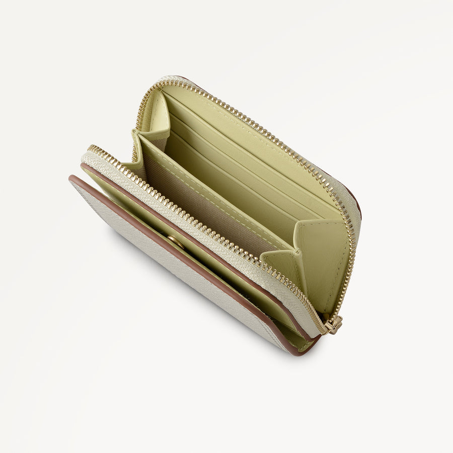 Bramwell Lane Small Zip Around Purse Shell - 114081