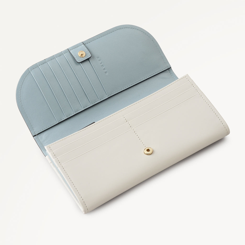 Keswick Mews Large Flapover Purse Shell - 114086