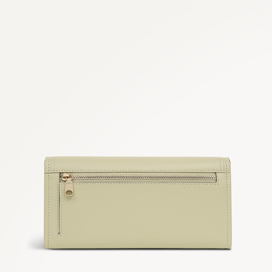 Keswick Mews Large Flapover Purse Lemongrass - 114087