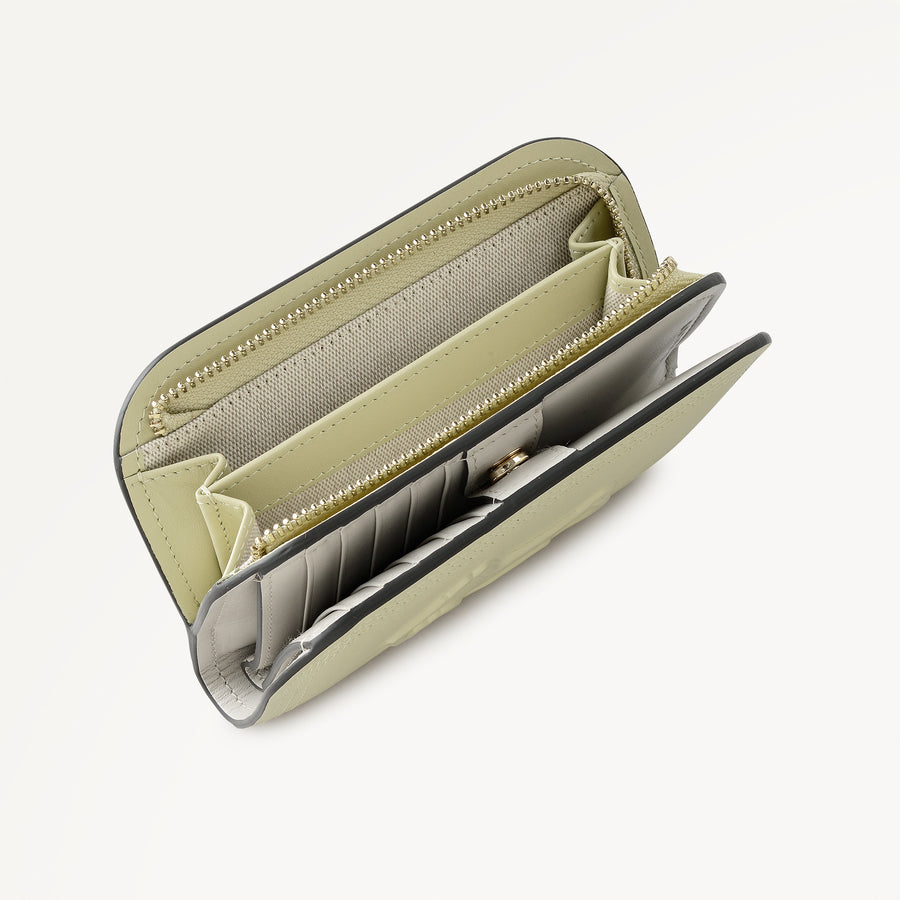 Keswick Mews Medium Bifold Purse Lemongrass - 114090