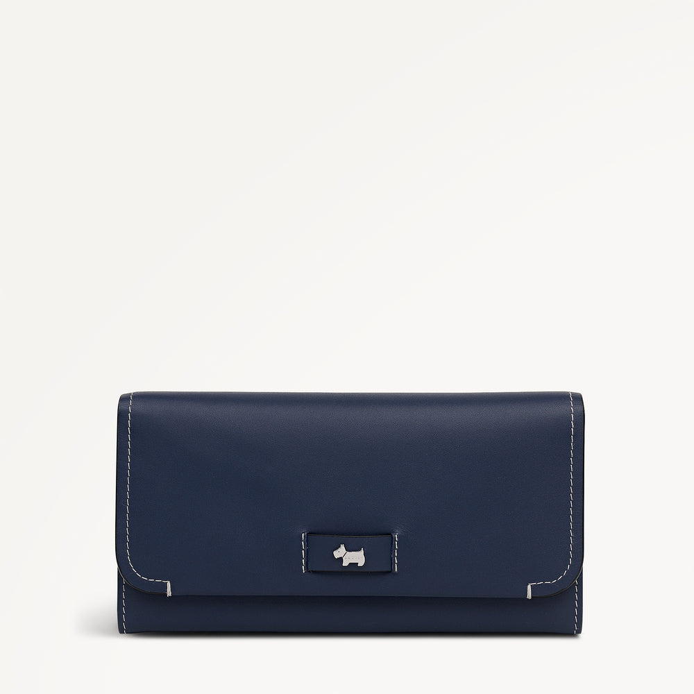 Talbot Way Large Flapover Wallet Naval - 114093