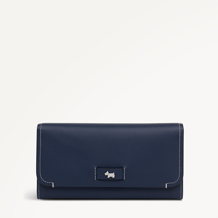 Talbot Way Large Flapover Wallet Naval - 114093