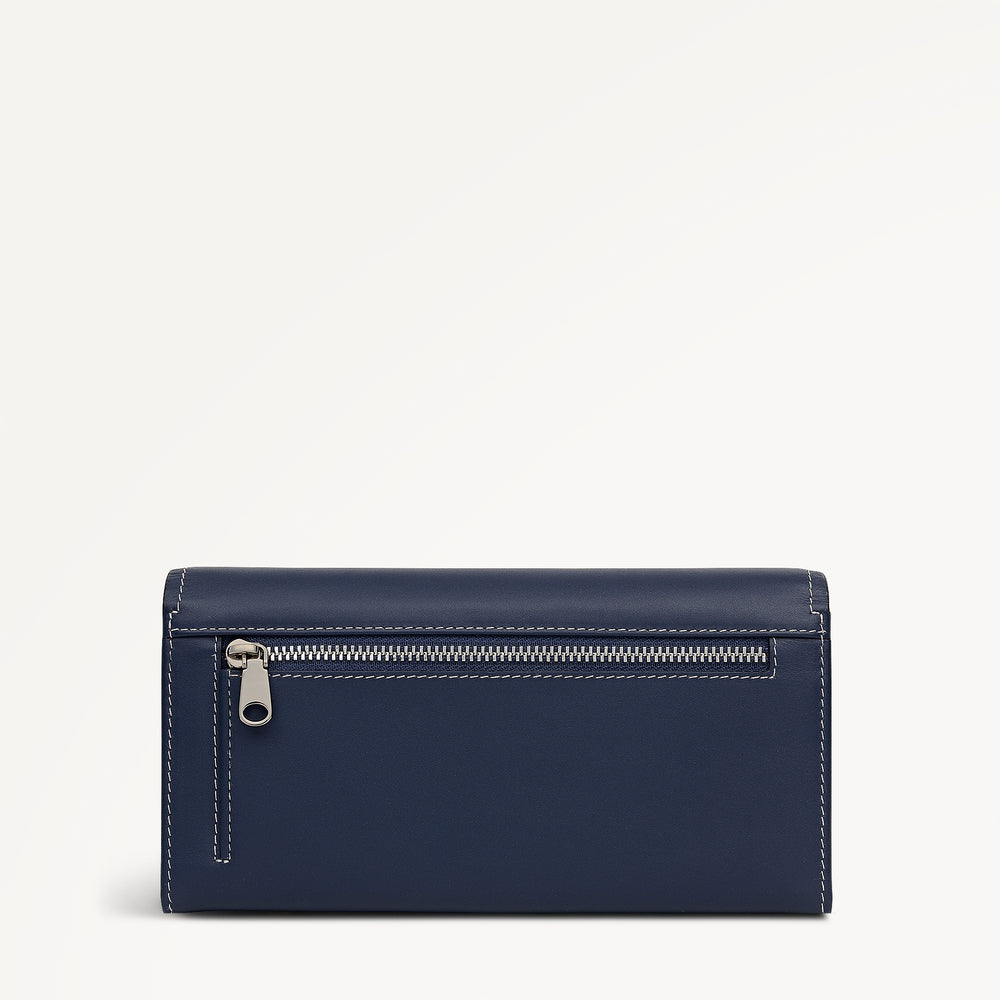 Talbot Way Large Flapover Wallet Naval - 114093