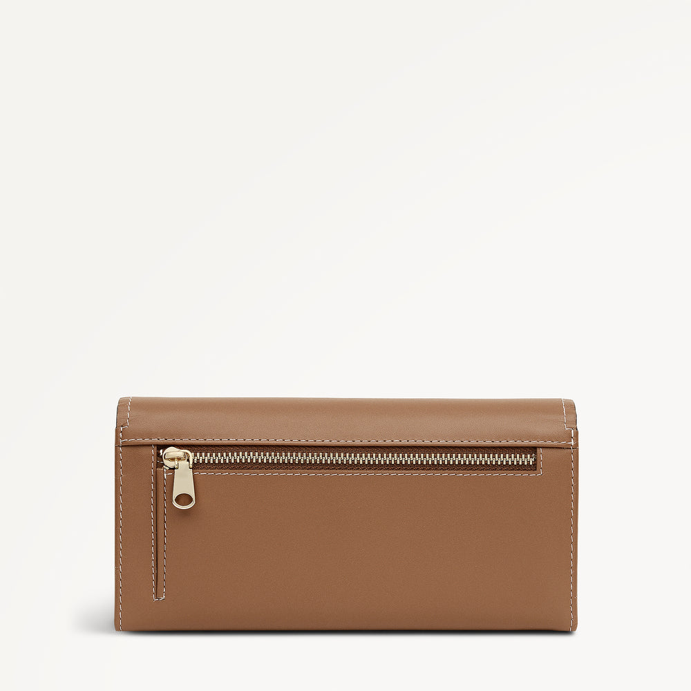 Talbot Way Large Flapover Purse Cognac - 114094