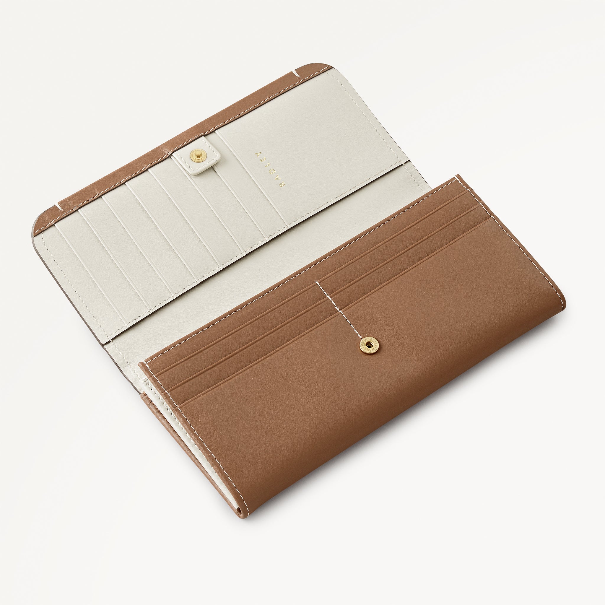 Talbot Way Large Flapover Purse Cognac - 114094