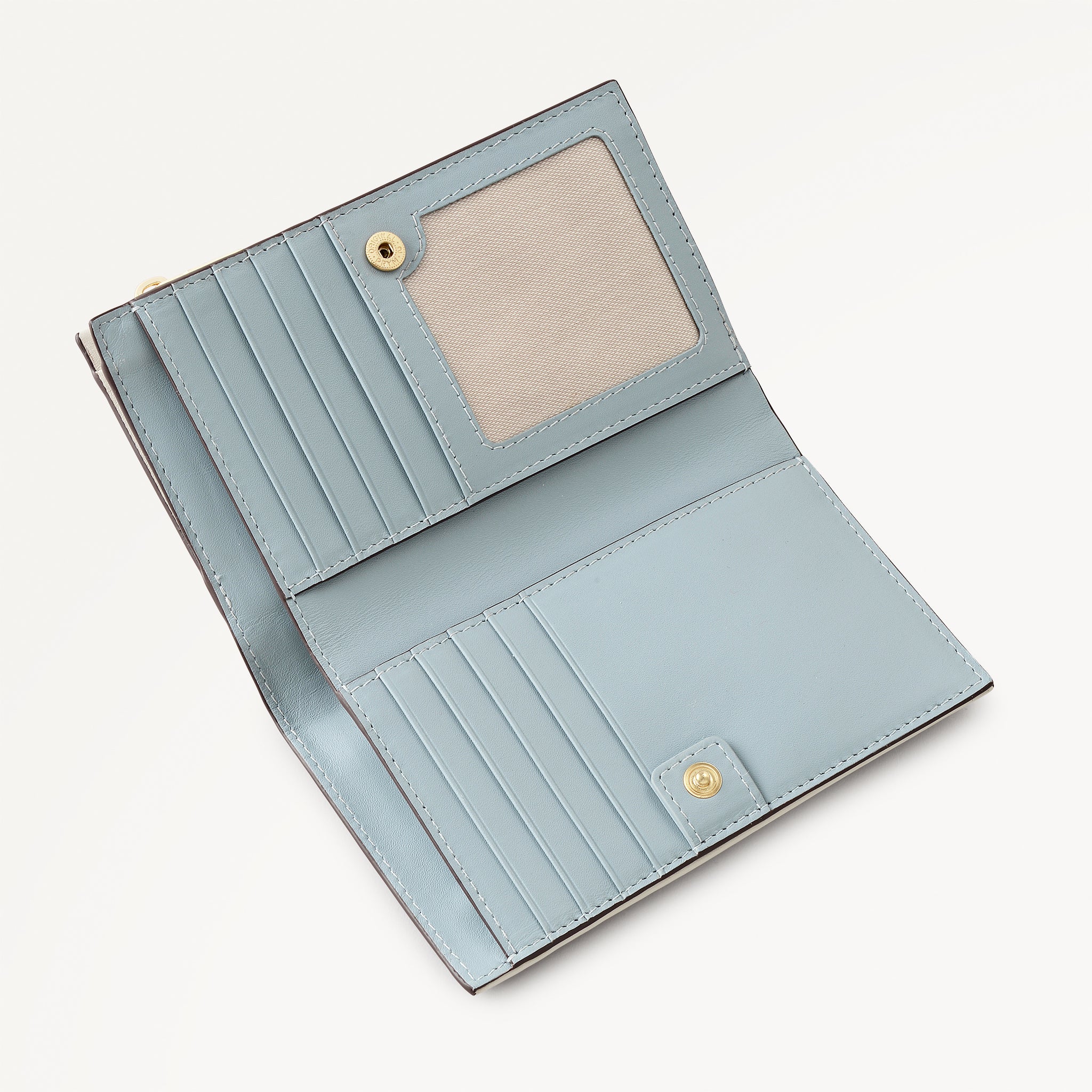 Talbot Way Medium Bifold Purse Shell - 114098