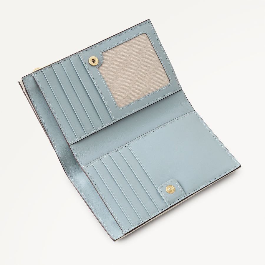 Talbot Way Medium Bifold Purse Shell - 114098