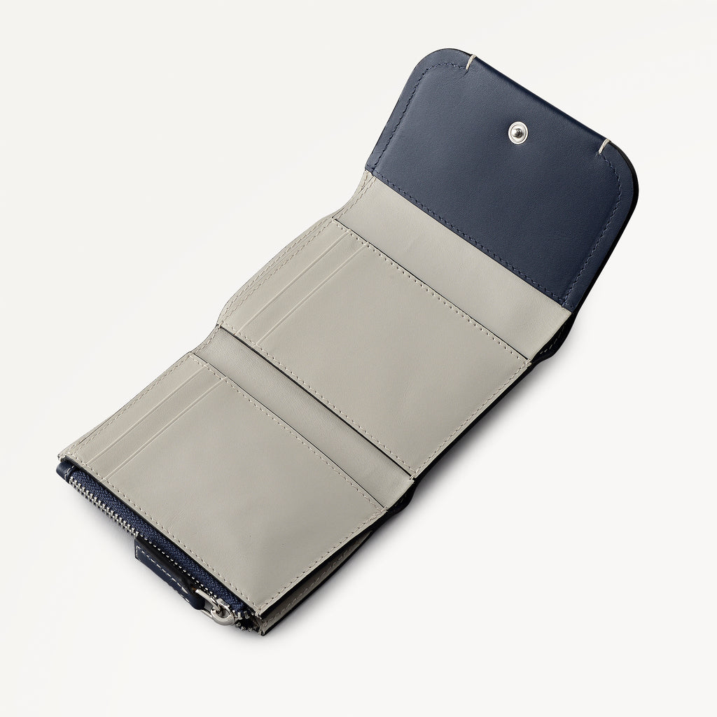 Talbot Way Small Trifold Purse Naval - 114100