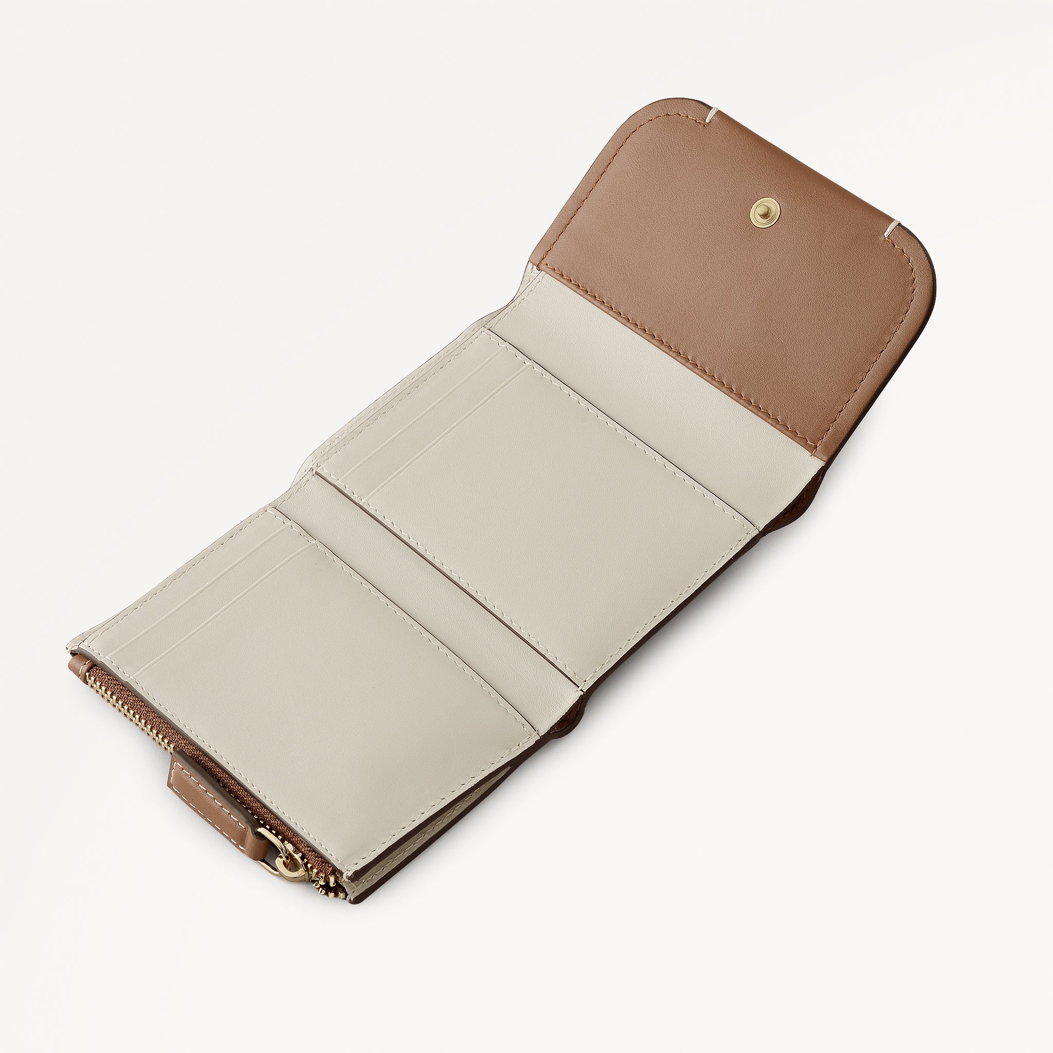 Talbot Way Small Trifold Purse Cognac - 114101