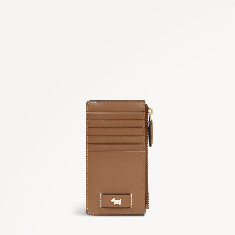 Talbot Way Medium Zip Card & Coin Holder Cognac - 114102