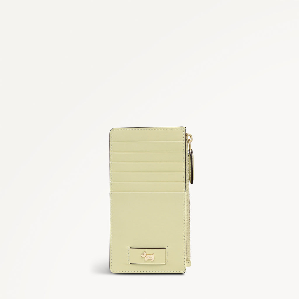 Talbot Way Medium Zip Card & Coin Holder Lemongrass - 114103