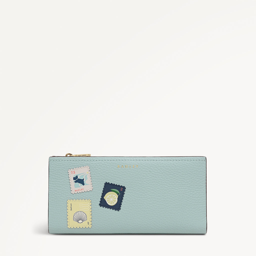 Luggage Lane Large Bifold Wallet Green Water - 114107