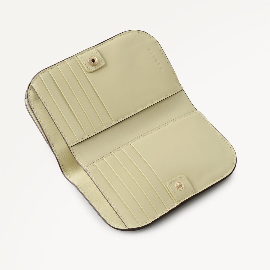 Radley Riviera Medium Bifold Purse Lemongrass - 114114