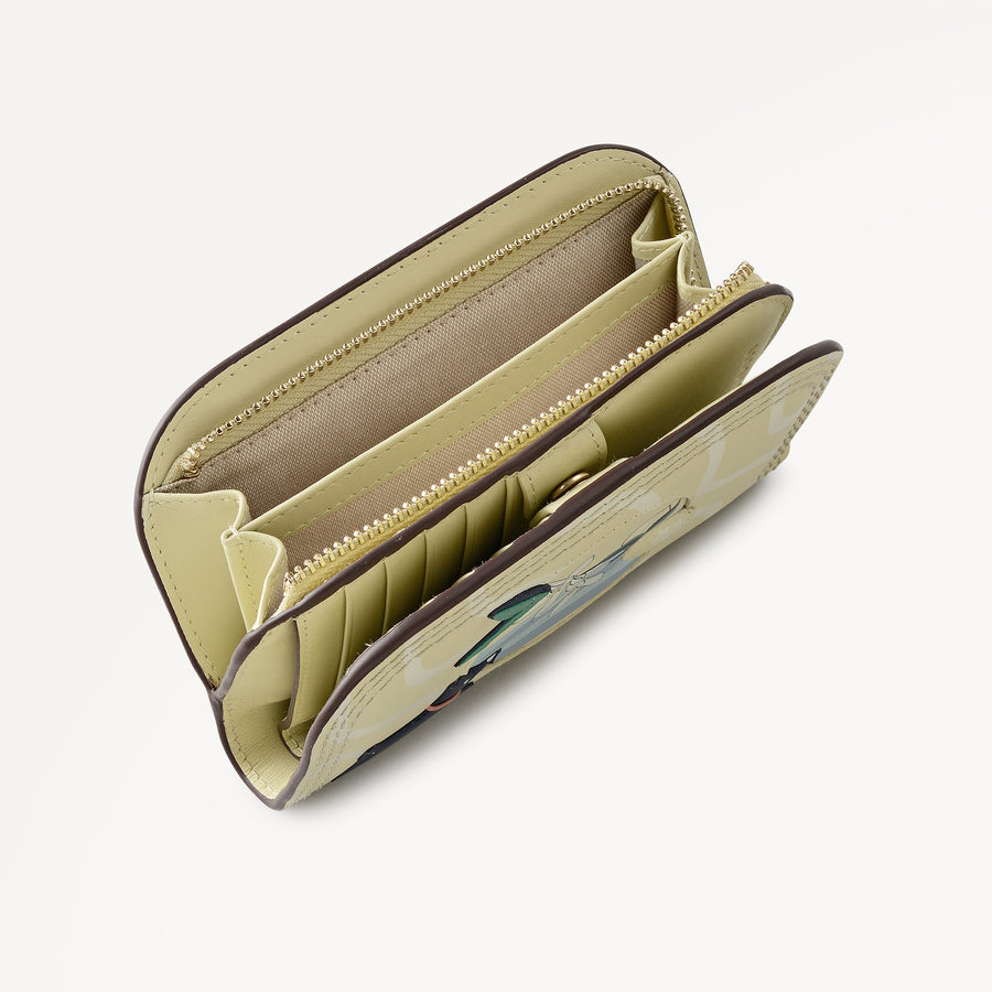 Radley Riviera Medium Bifold Purse Lemongrass - 114114