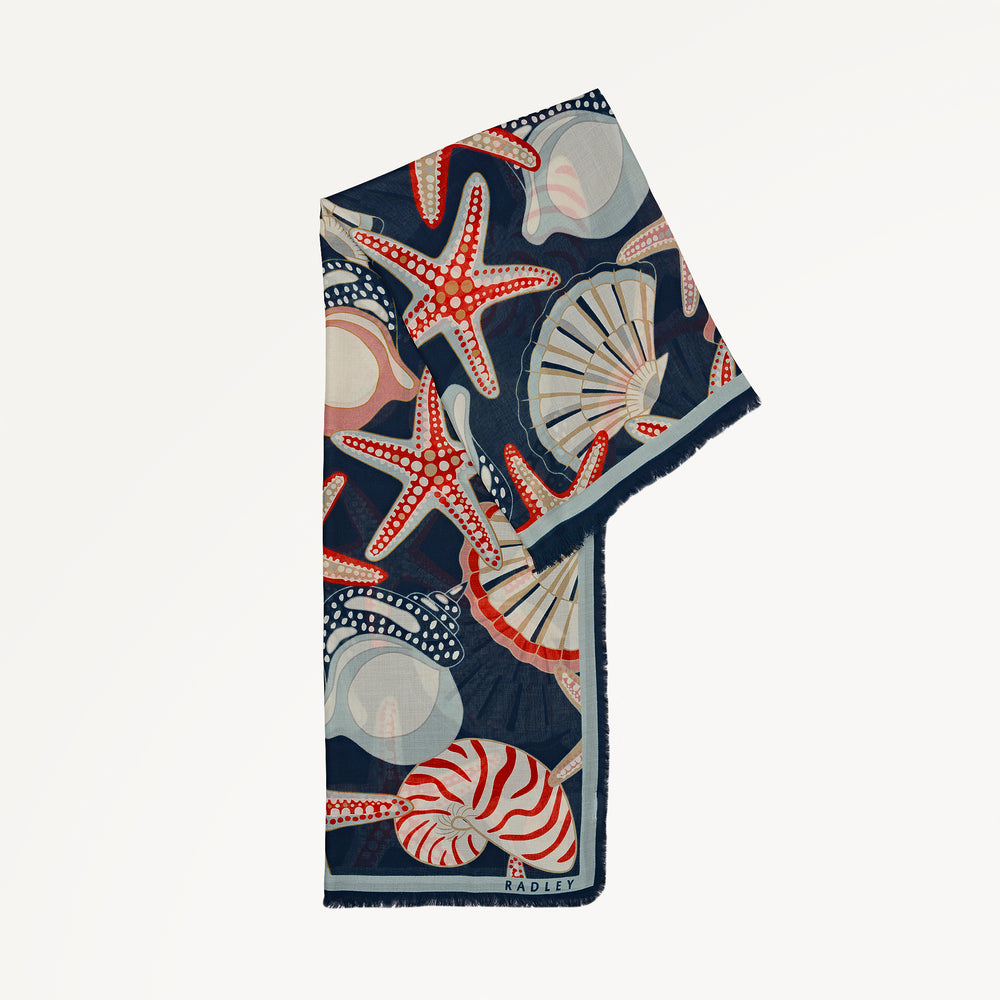 Shell Scarf Naval - 114188