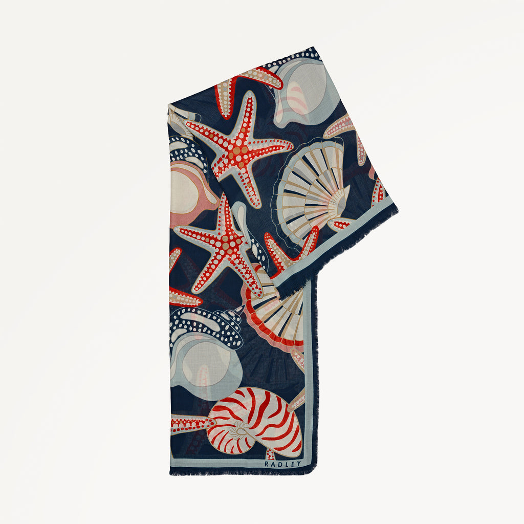 Shell Scarf Naval - 114188