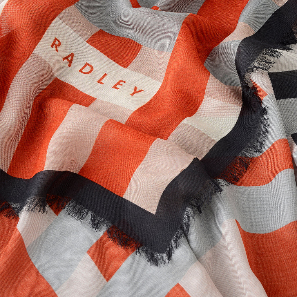 Cabana Stripe Scarf Porcini - 114189