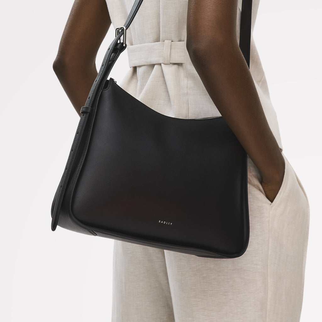 Westwell Lane Medium Ziptop Cross Body Black - 114195
