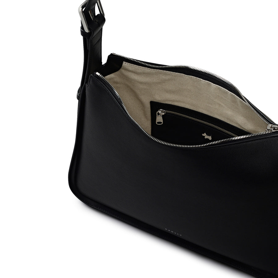 Westwell Lane Medium Ziptop Cross Body Black - 114195