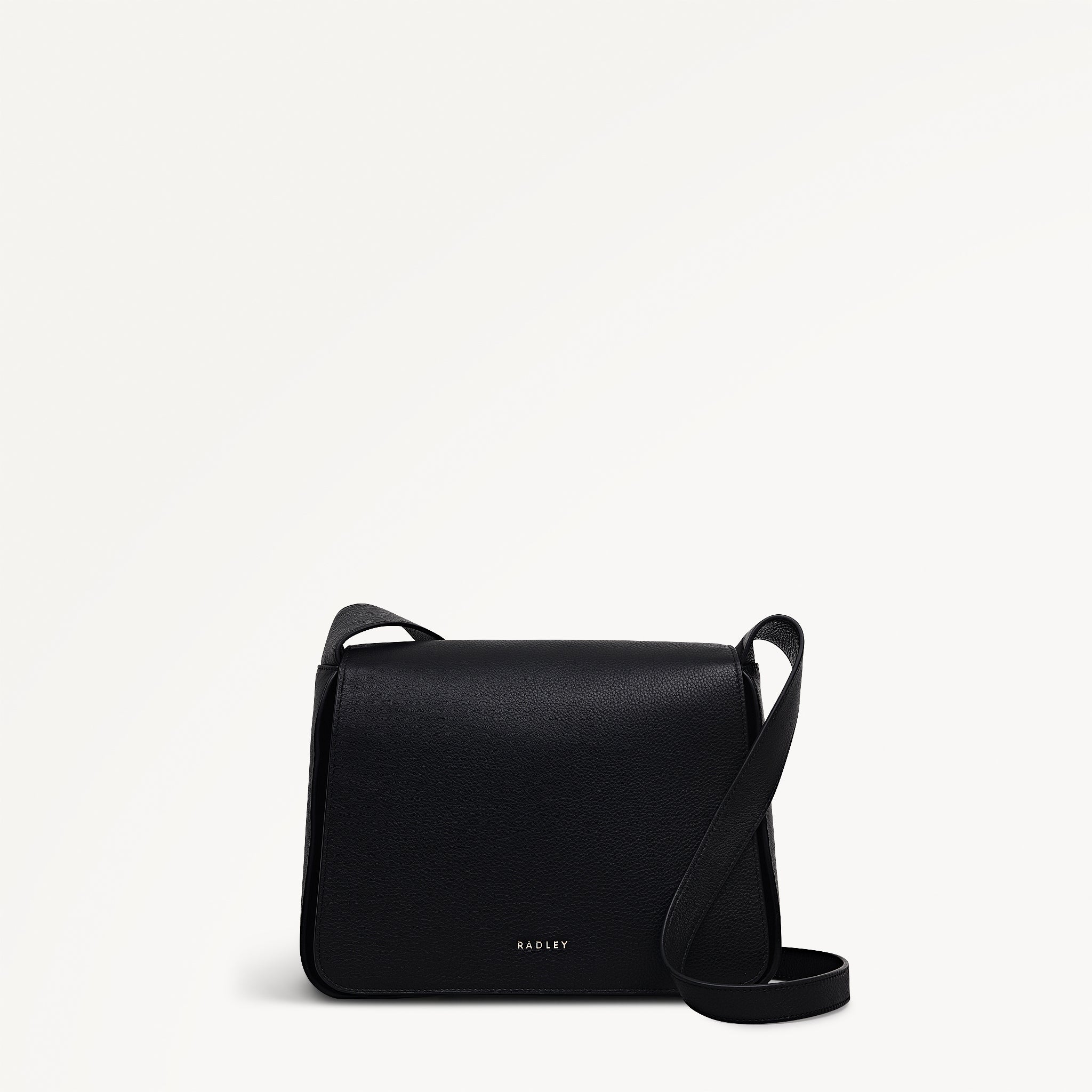 トップス riavell Westwell Lane Medium Flapover Cross Body Black - 114197