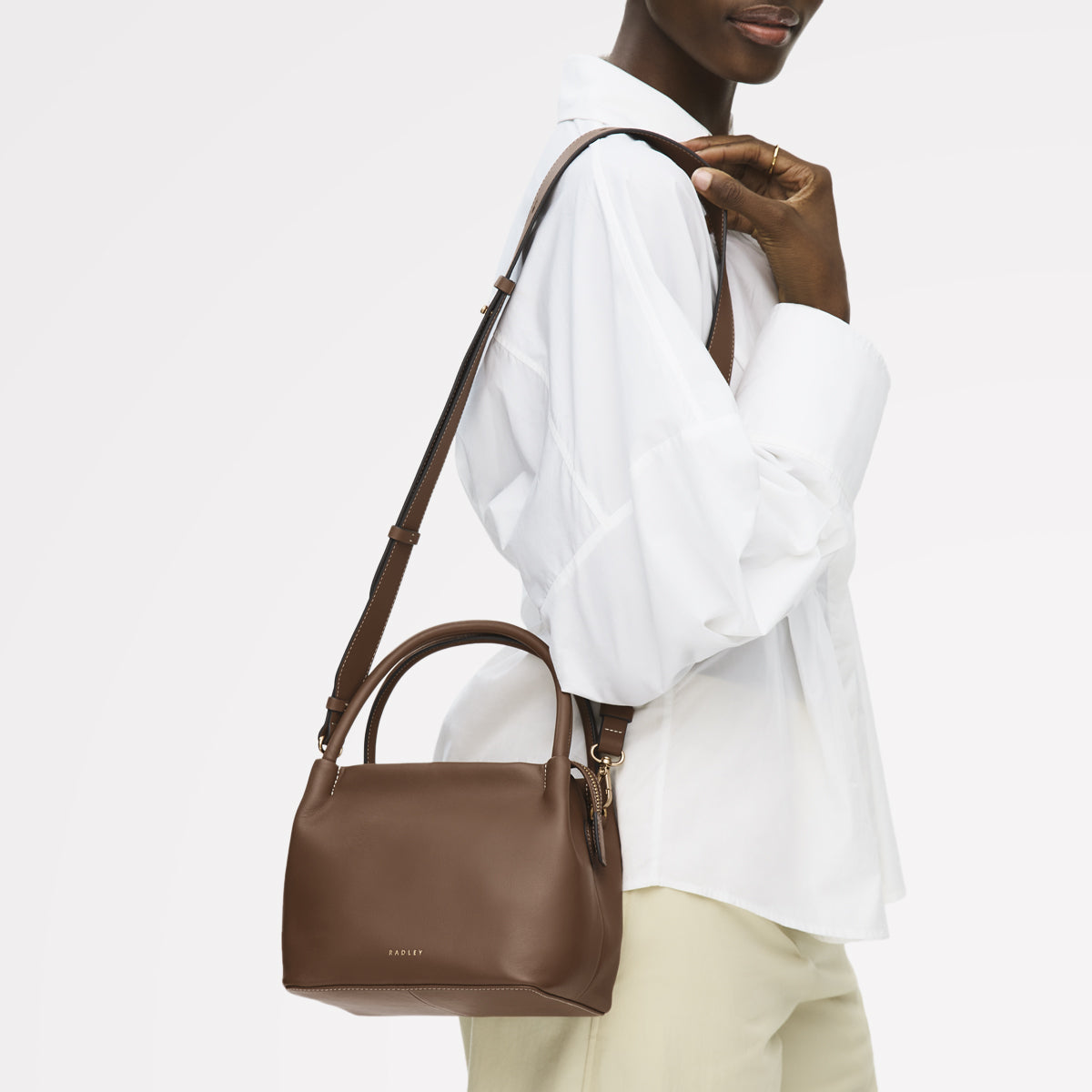 Ivydale Road Small Ziptop Cross Body Saddle - 114201