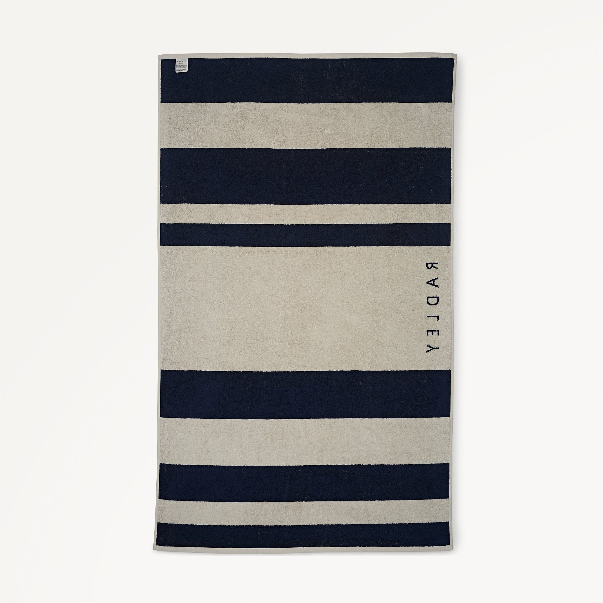 Naval Stripes Beach Towel 90 X 150 Naval - 114653