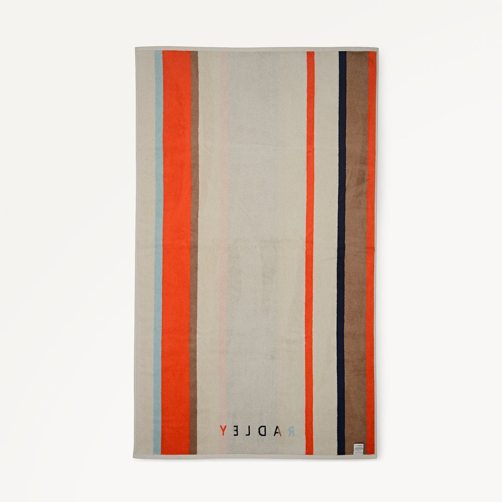 Willoughby Stripes Beach Towel 90 X 150 Naval - 114654