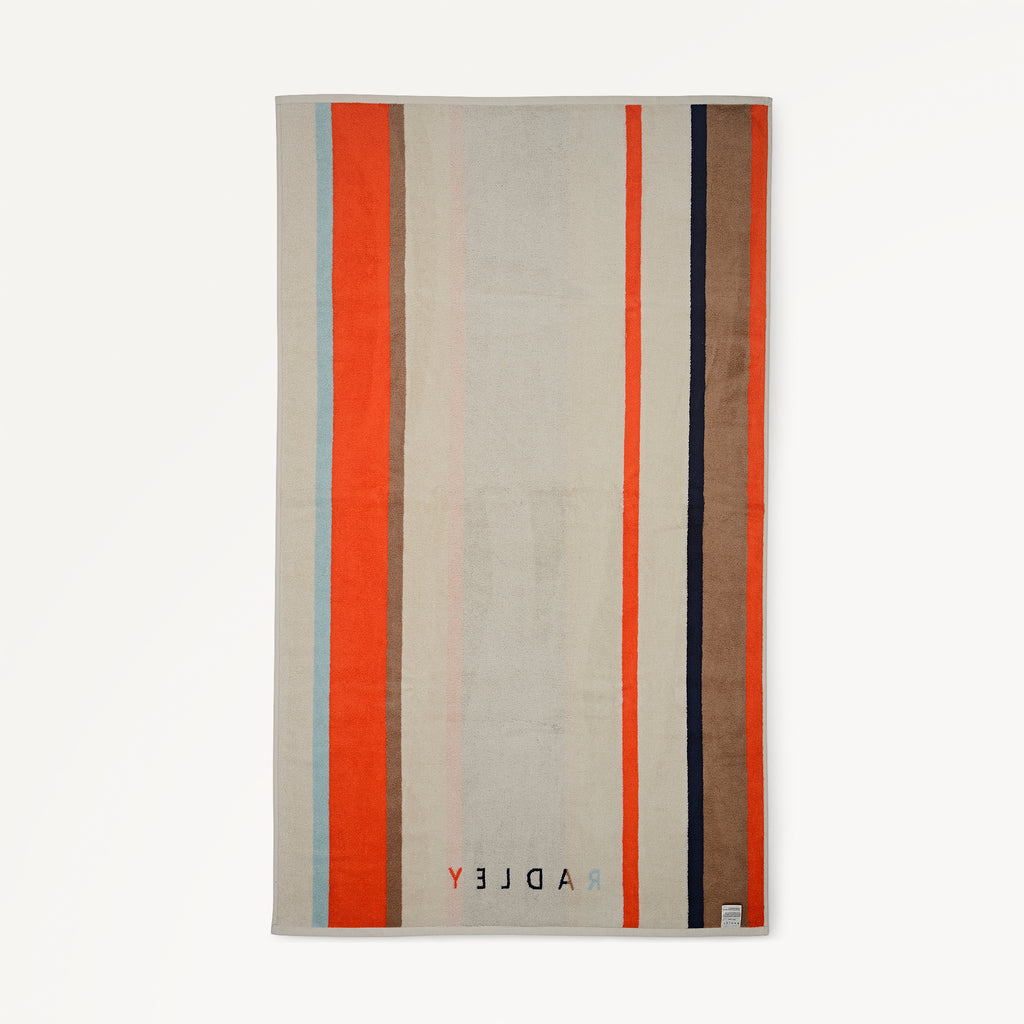 Willoughby Stripes Beach Towel 90 X 150 Naval - 114654