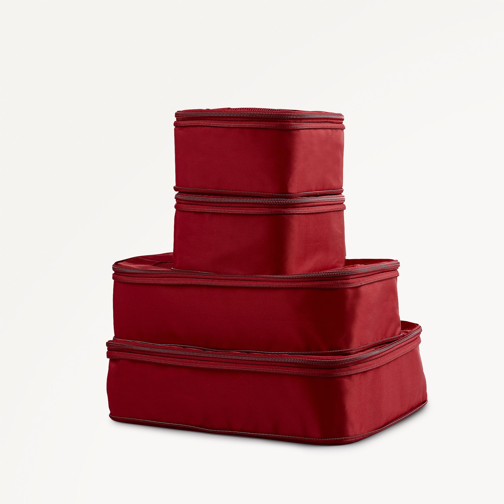 Packing Cubes Set Of 4 Ruby