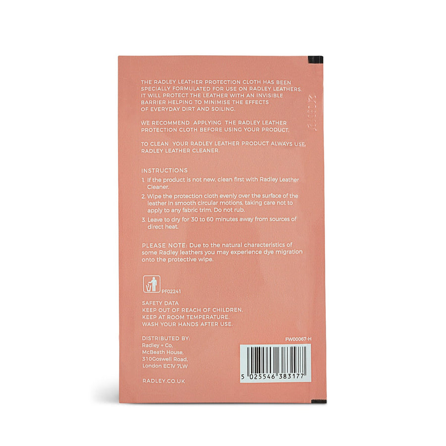 Product Care Fabric Leather Wipes in Pink - 11480