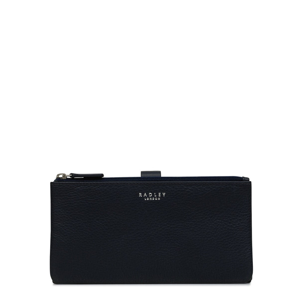 Larkswood Leather Large Bifold Wallet in Ink - 13704