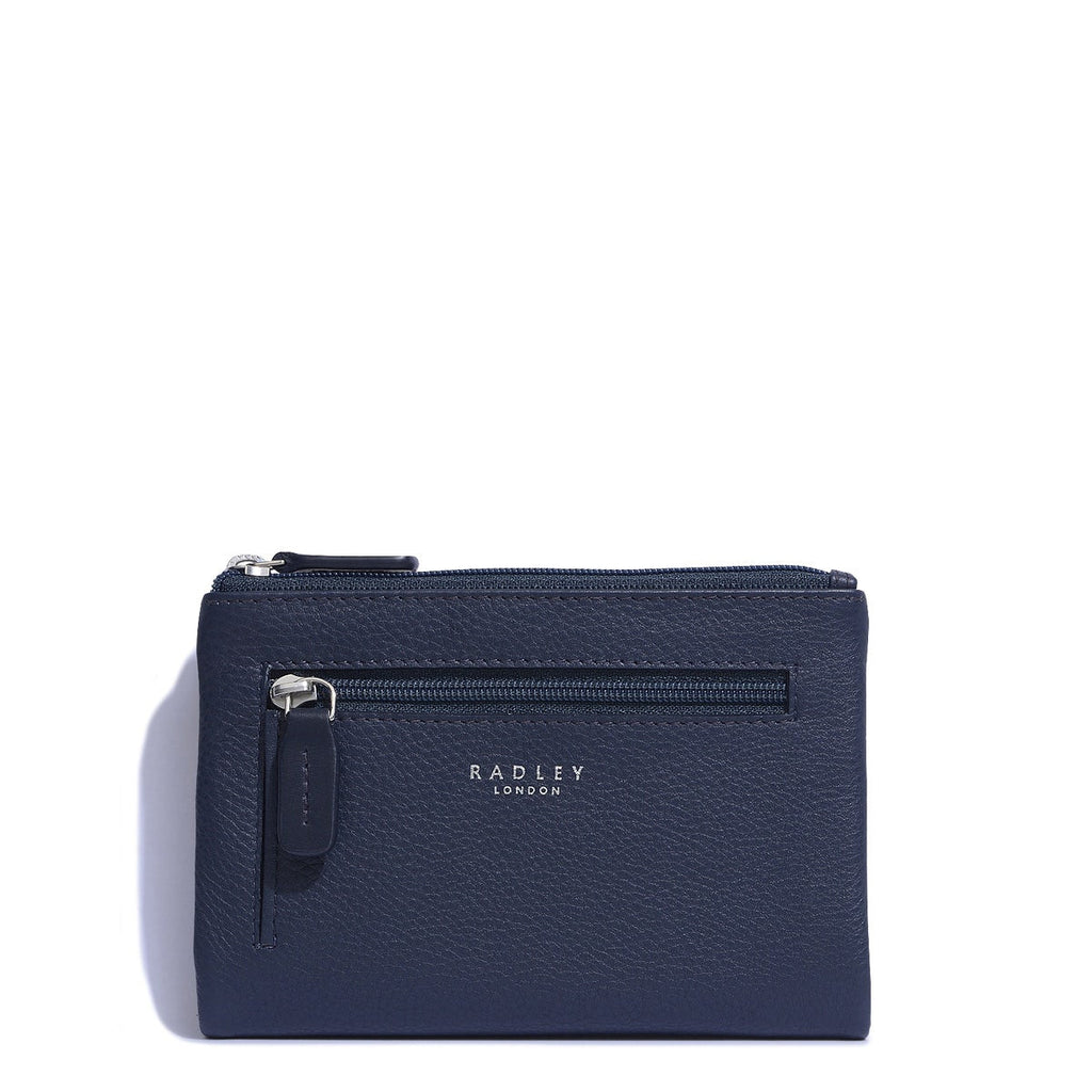 Larkswood Leather Medium Bifold Wallet in Ink - 13712