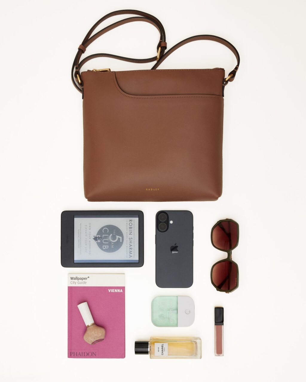 Pockets Large Ziptop Ns Cross Body Saddle - 112155