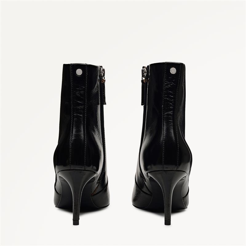 Duchess Close Stiletto Point Bootie Black - 112890