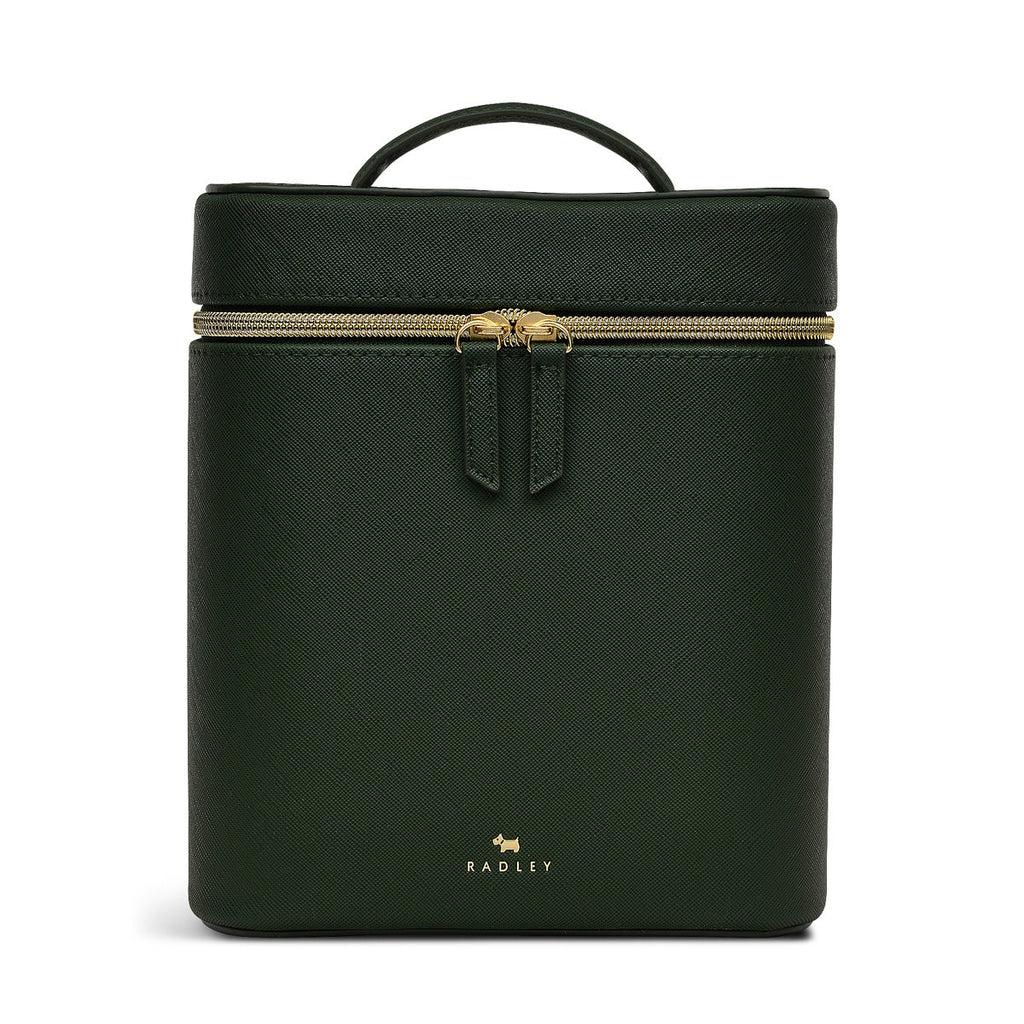 RADLEY BEAUTY VANITY CASE RACING GREEN