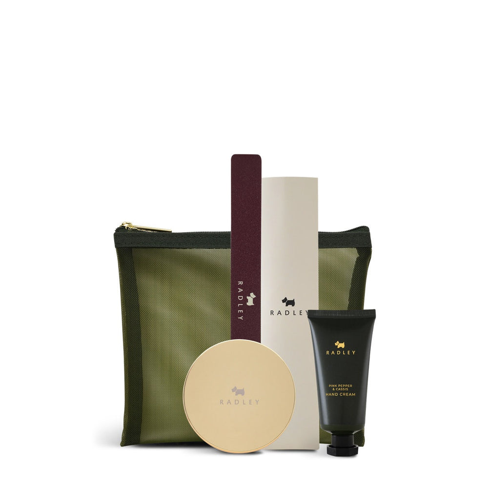 RADLEY BEAUTY VANITY CASE RACING GREEN