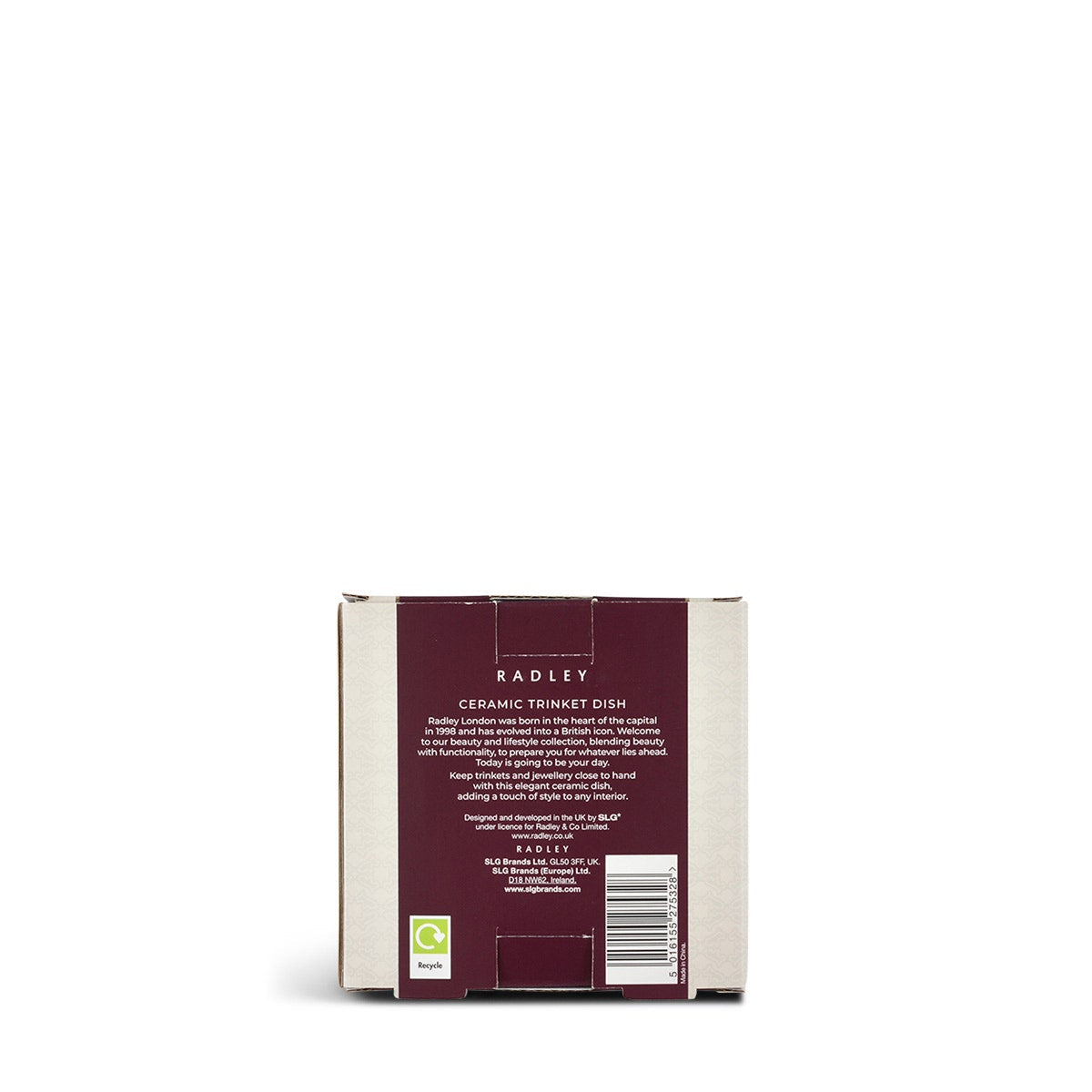 RADLEY BEAUTY TRINKET CERAMIC DISH CHALK