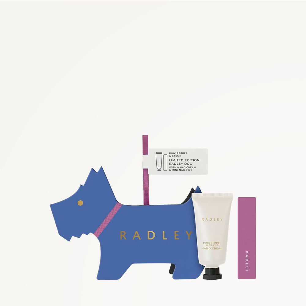 RADLEY BEAUTY HAND CREAM TREE DECORATION YVES BLUE