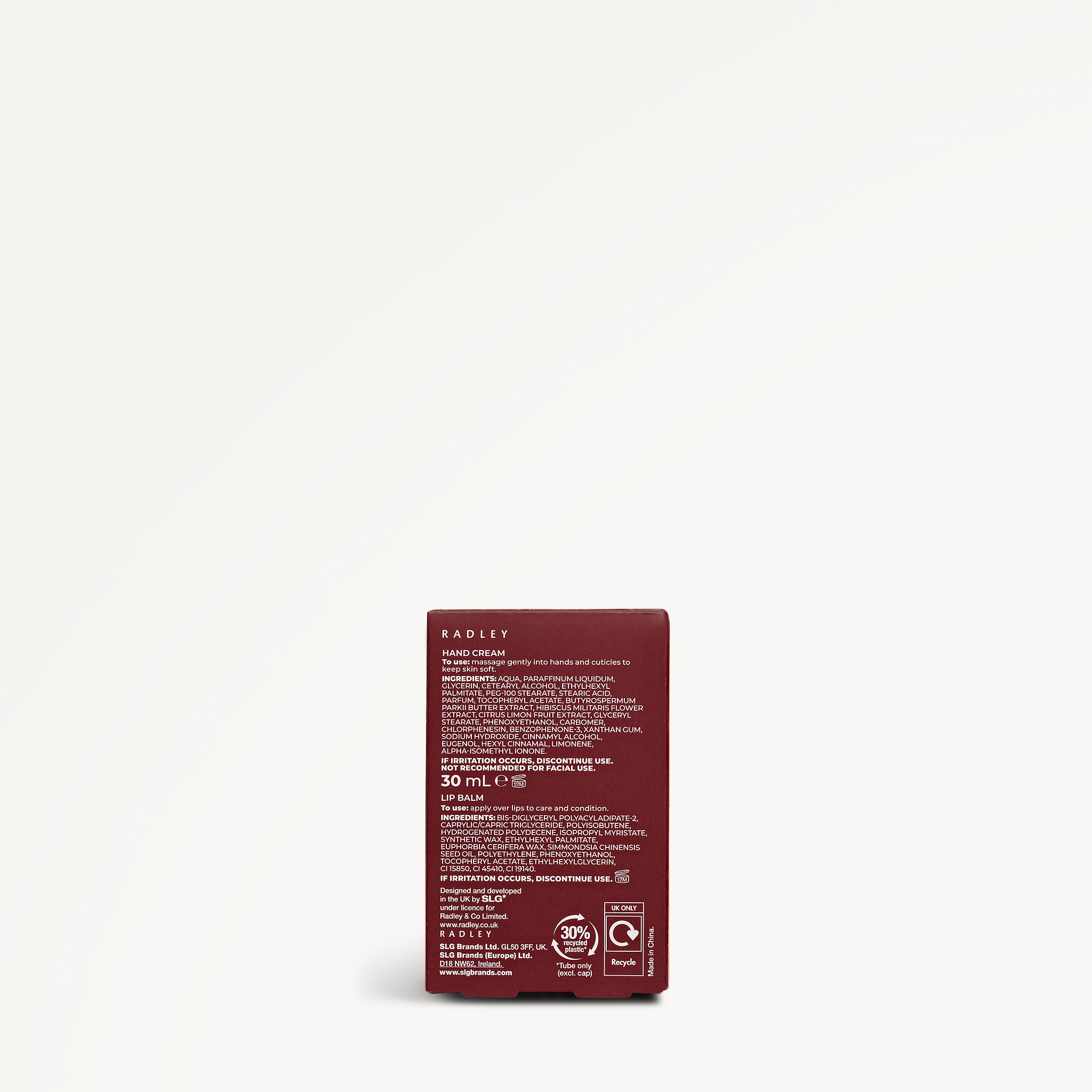 Radley Beauty Hand Cream & Lip Balm Cranberry - 4010188