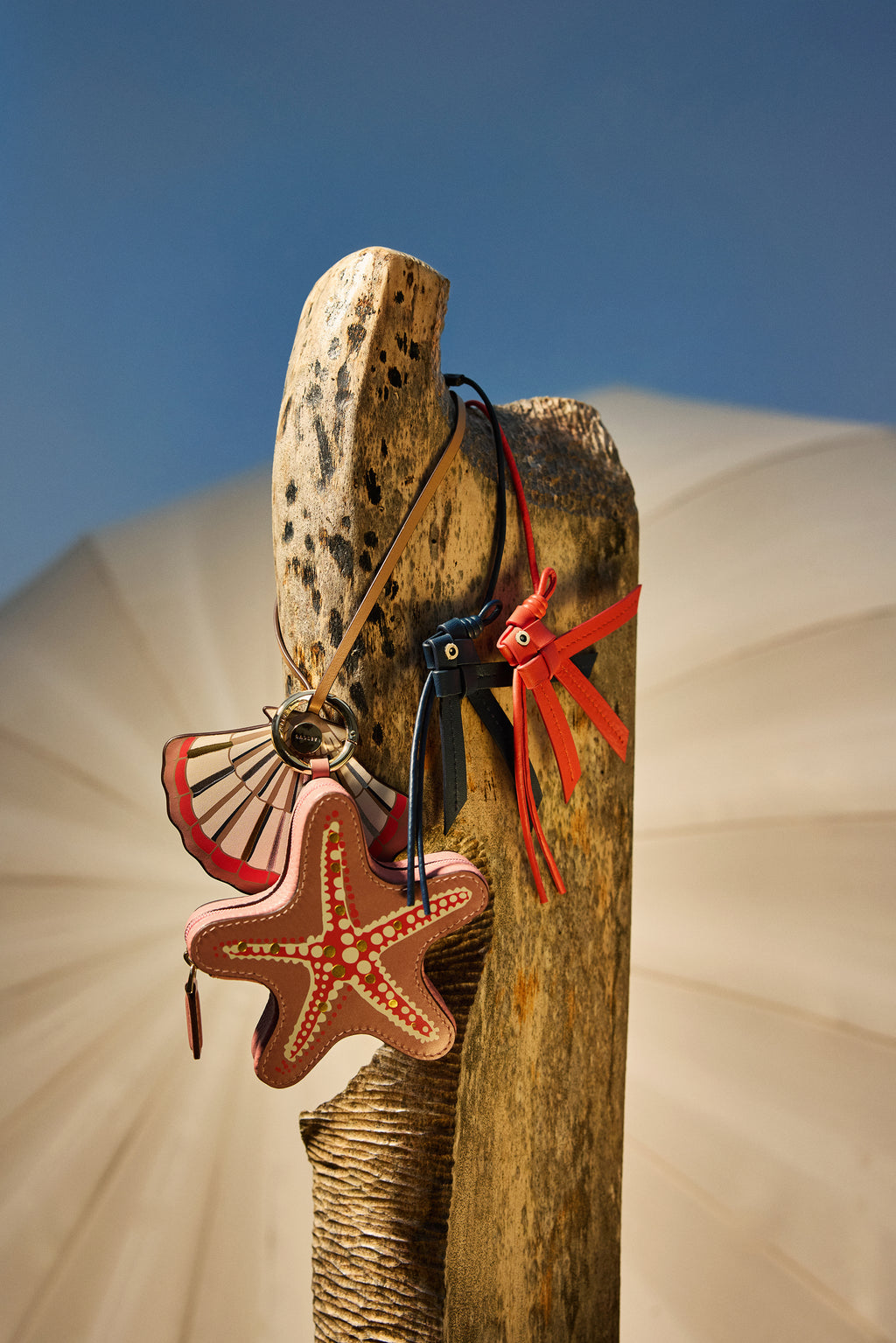 Finn Bag Charm Lobster - 113926