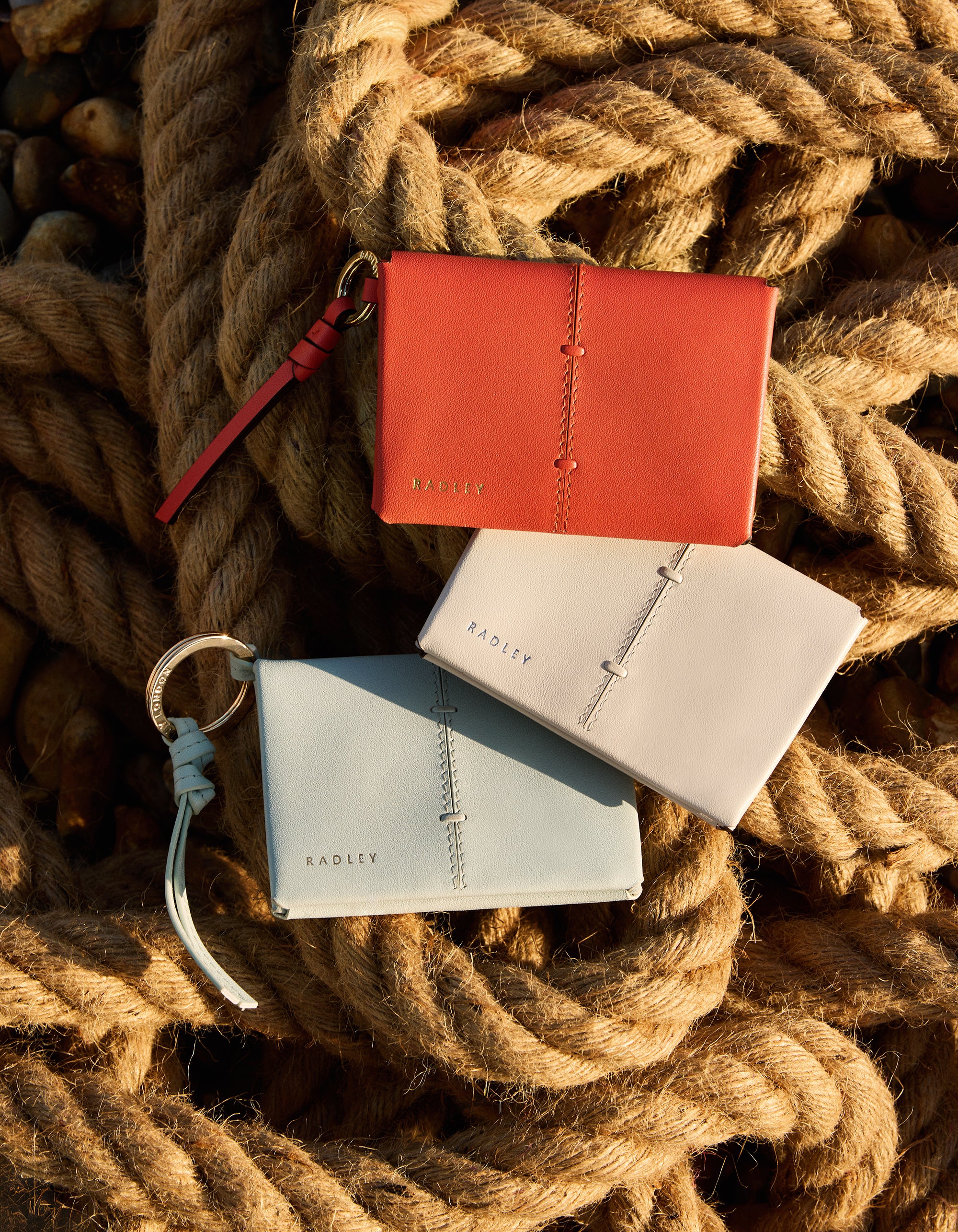 The Connaught Small  Card Holder Salt - 113893