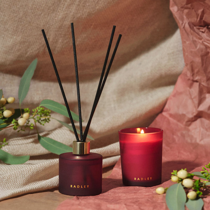 Radley Beauty Mini Diffuser & Votive Cranberry - 4009806