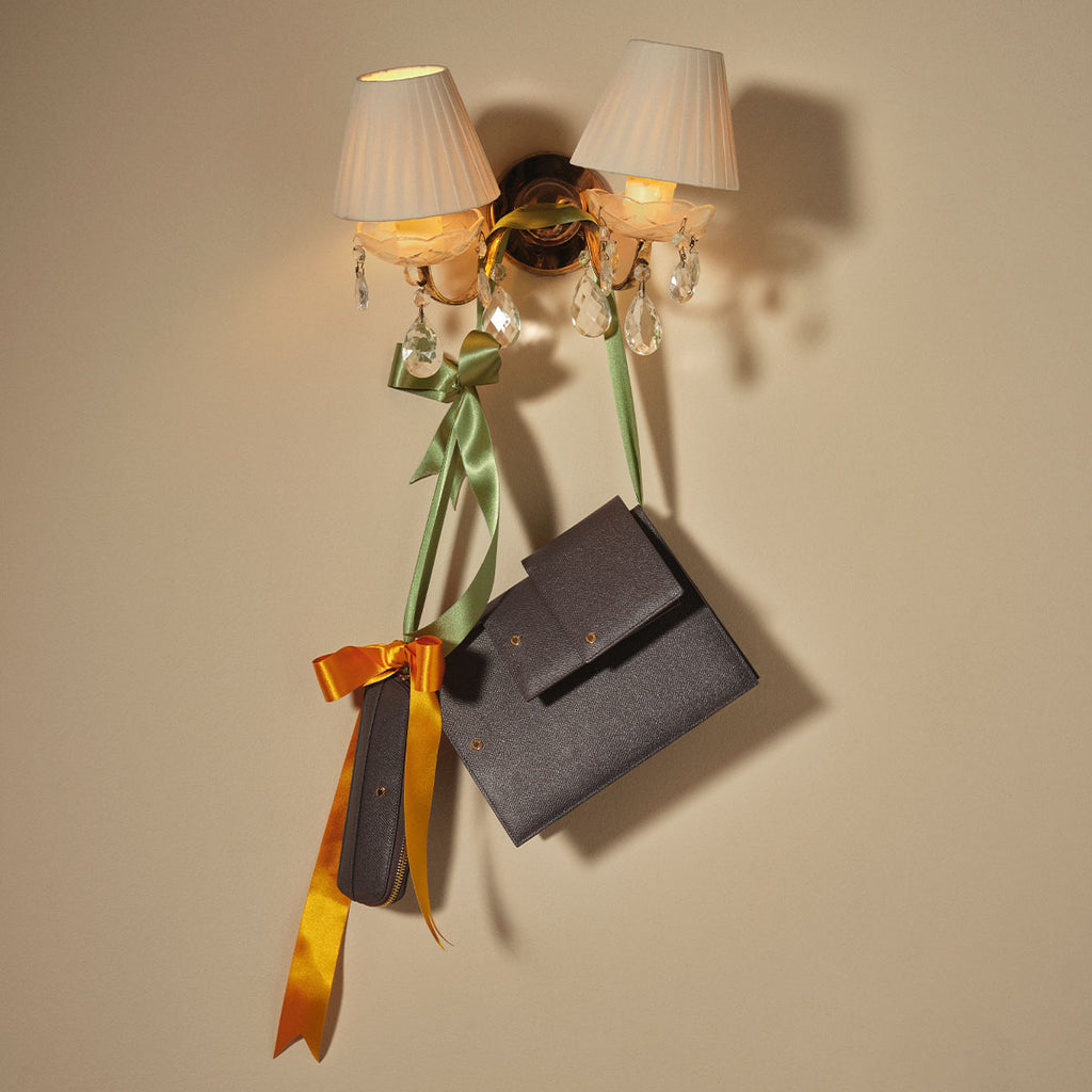 Halcomb Place Leather Notebook Sleeve in Black - 112870