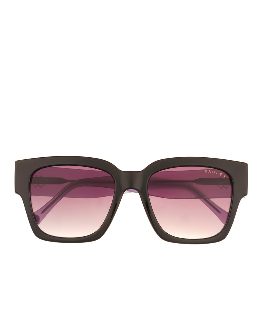 MARWOOD OVERSIZED SQUARE EYED SUNGLASS BLACK